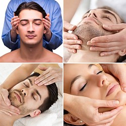 FACIAL AND HEAD MASSAGE